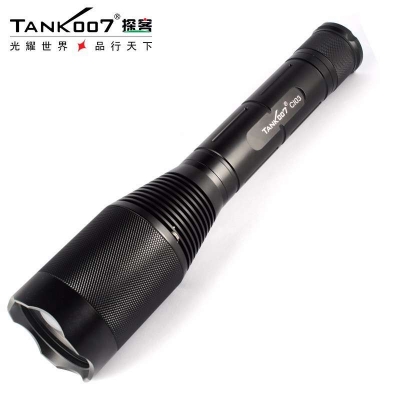 TANK007探客CI03大勻光伸縮調(diào)焦式手電投射、無干擾雜散光