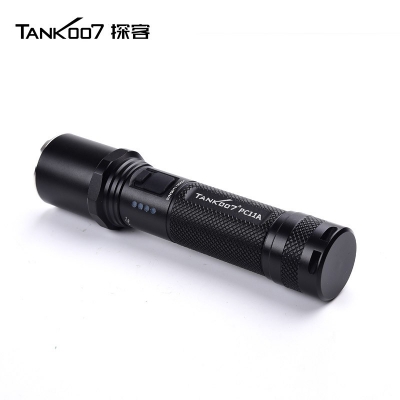 TANK007探客新標標準型執(zhí)勤直充手電筒PC11A巡邏安防超亮手電