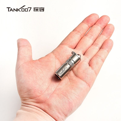 Tank007探客廠家直銷純鈦E15超亮led迷你小手電筒 超便攜小手電可定制批發(fā)